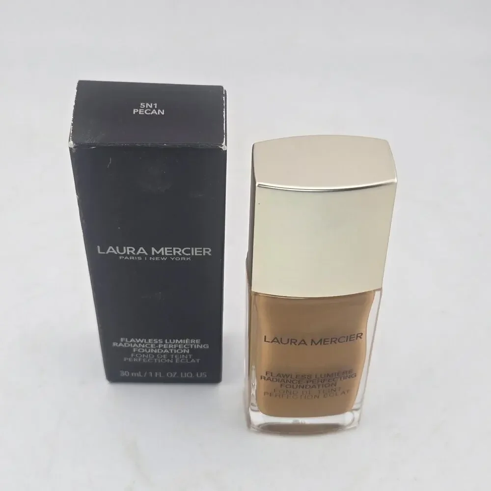 Laura Mercier Flawless Lumiere Radiance Perfecting Foundation 5N1 Pecan 1oz New